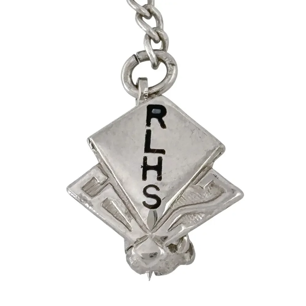 Vintage Sterling Silver 925 RLHS 1962 Choir Lyre Tie Tack